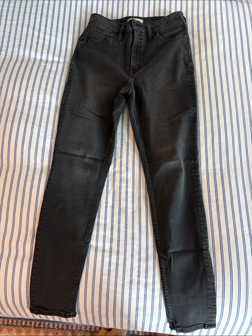 Madewell Women's Black Curvy Roadtripper Skinny Jeans